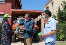 Bomberos de Calle Larga destacaron la participación de la comunidad en “Campaña de la Luca”