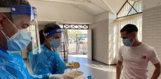 Plantel de Trasandino se realiza semanalmente examen PCR con Cesfam Centenario