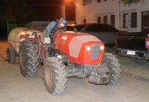 Ante el aumento de contagios por Covid en la provincia, Calle Larga retomó las sanitizaciones comunales