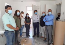 Calle Larga: Más de un noventa por ciento de avance presentan obras de normalización de la Posta de San Vicente