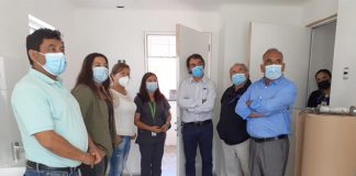 Calle Larga: Más de un noventa por ciento de avance presentan obras de normalización de la Posta de San Vicente