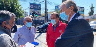 San Felipe: Se incorpora tercer tiempo para facilitar viraje a la izquierda en intersección de avenidas Maipú y O’Higgins