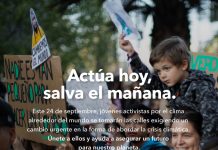 Protesta mundial contra la peor crisis climática de la historia