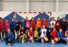 Dejan atrás pandemia: Entrenador porteño se reúne con equipo femenino chileno de balonmano máster