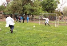 Usuarios del Hospital Psiquiátrico Dr. Philippe Pinel cuentan con nueva cancha para realizar deportes y actividades terapéuticas