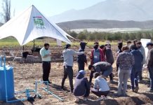 Partieron los talleres del programa de innovación en transferencia de tecnologías de riego en la Región de Valparaíso
