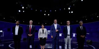 CANDIDATOS PRESIDENCIALES SE ENFRENTARON EN EL ÚLTIMO DEBATE TELEVISADO ANTES DE LAS ELECCIONES DEL DOMINGO