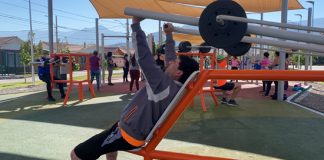 Vecinos del sector oriente de Los Andes disfrutan de la nueva Plaza Elige Vivir Sano