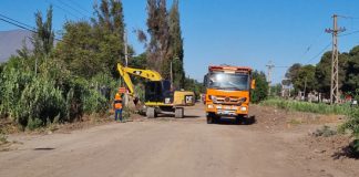 Comenzaron obras de la nueva y moderna Avenida Ferrocarril de Llay Llay