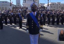 Más de 2300 efectivos de las Fuerzas Armadas y de Orden y Seguridad rindieron honores a los Héroes de Iquique y Punta Gruesa en Valparaíso