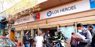 Seguridad Pública de Los Andes despliega equipos en lugares de pago de pensiones a las personas mayores