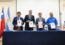 Municipalidad de Los Andes firma convenio de cooperación con municipio de Las Heras.