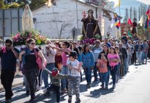 Todo listo para la celebración de la tradicional Fiesta de San Francisco de Curimón.