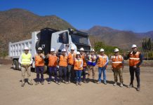 Minera Catemu de CEMIN prueba con éxito el primer Camión Tolva 100% eléctrico