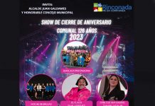 Rinconada cierra sus actividades de aniversario 126 años con megaevento.