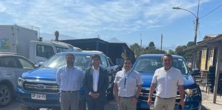 Municipio de Santa María entregar “la tercera placa” al adquirir el permiso de circulación en la comuna.