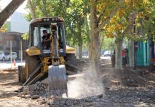 Comenzó histórica remodelación a la Avda. Argentina que la convertirá en un parque lineal