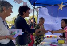 Expo Salud “Empoderadas” en Los Andes ofreció una jornada de autocuidado en el Parque Urbano