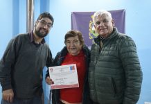 Adultos mayores de Rinconada fueron certificados en Programa de Alfabetización Digital