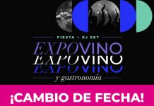 Expovino y Gastronomía aplaza una semana su evento por anuncio de fuertes lluvias