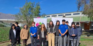 Pro Aconcagua y Rotary Club donaron árboles nativos a establecimientos educacionales municipalizados de Calle Larga