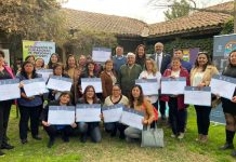 21 vecinas de Rinconada se certificaron como cuidadoras de personas mayores