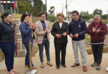 Comunidad de San Carlos en El Tabo inaugura obras de pavimentación y nueva iluminación
