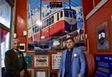 Escuela Ferroviaria inaugura mural con la historia del Ferrocarril Trasandino