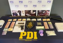 Detenidos por la PDI en Viña del Mar acopiaban droga al interior de piscina