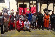 Viejito Pascuero visitó la cárcel de Los Andes