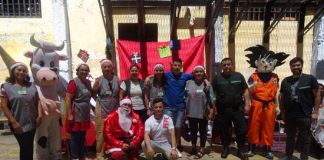 Viejito Pascuero visitó la cárcel de Los Andes