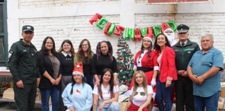 Internas de San Antonio festejaron la navidad junto a sus hijos