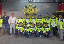 Segunda Compañía de Bomberos de San Esteban adquiere nuevas chaquetas de seguridad