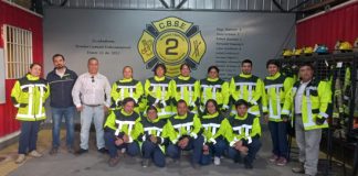 Segunda Compañía de Bomberos de San Esteban adquiere nuevas chaquetas de seguridad