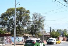 Finalizó instalación de 5 nuevas cámaras de televigilancia en Los Andes