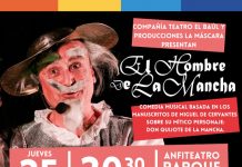 Andina Águeda Jofré se presenta en la obra de teatro El Hombre de la Mancha