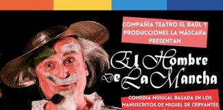 Andina Águeda Jofré se presenta en la obra de teatro El Hombre de la Mancha