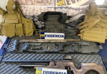 PDI Quillota detiene a dos sujetos e incauta armamento tras robo a colegio