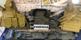 PDI Quillota detiene a dos sujetos e incauta armamento tras robo a colegio