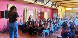 Con un lleno total se desarrolló seminario de Carmen Tuitera en Los Andes