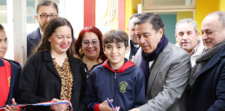Se inauguran nuevas salas de clases en la Escuela España de Los Andes
