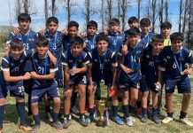 SELECCIÓN SUB 14 DEL LICEO BICENTENARIO PARROQUIAL BICENTENARIO TERESITA DE LOS ANDES CAMPEONES EN LOS JUEGOS DEPORTIVOS PROVINCIALES DEL IND.