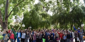 Se realizó una nueva edición de la caminata patrimonial de las personas mayores en Los Andes
