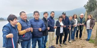 AGRICULTORES DE NOGALES ASEGURAN EL RIEGO CON AMPLIACIÓN DEL TRANQUE LOS CALEOS