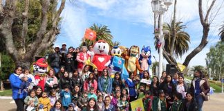 Establecimientos educacionales del Servicio Local participan de lanzamiento de la Teletón 2024 en Carahue