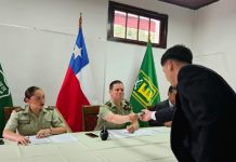 30 POSTULANTES A CARABINEROS RINDIERON SU ENTREVISTA PERSONAL EN EL GRUPO DE FORMACIÓN LOS ANDES