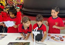 Escuela España celebra la semana de la ciencia con exposición interactiva de insectos