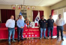Municipalidad de Los Andes entrega innovador producto para combatir incendios y refuerza apoyo a Bomberos con insumos esenciales