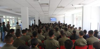 CONAF capacitó en prevención de incendios forestales a 190 carabineras y carabineros en formación