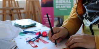 Comienzan los talleres de mediación de la XII Bienal Internacional de Artes de Valparaíso en diversas comunas de la región